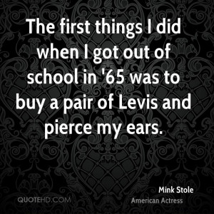 Mink Stole Quotes