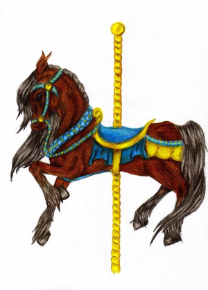 Ashleighs Carousel Horse Image