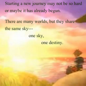 Kingdom Hearts Sora Quotes