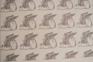Alice in Wonderland Wallpaper, Textiles