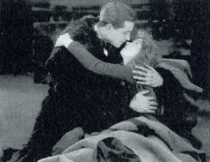 Lillian Gish y Richard Barthelmess en “Las dos tormentas”, 1920