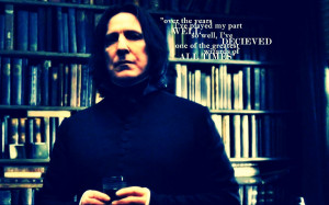 Severus Snape hbp wallpaper