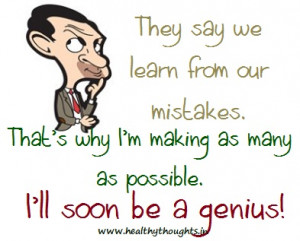 Funny Quotes Mistakes