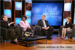 Watching TAKE ONE STEP Caring for Depression with Jane Pauley