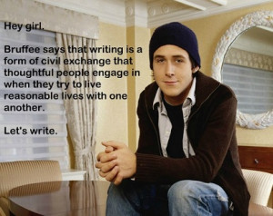 Ryan Gosling meme with Kenneth Bruffee quote