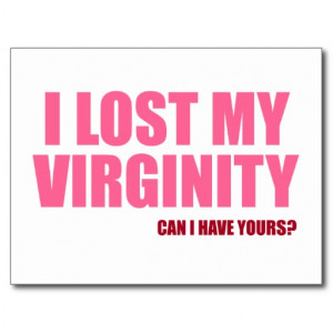 lost my virginity post card