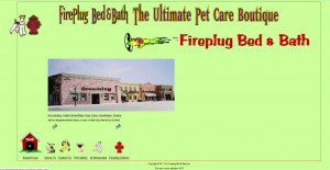 dog grooming website design