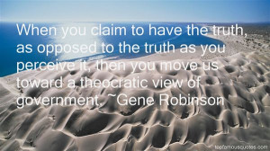Favorite Gene Robinson Quotes