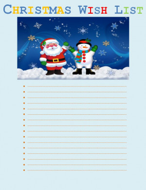 and blank wish list christmas wish list printable christmas wish list ...