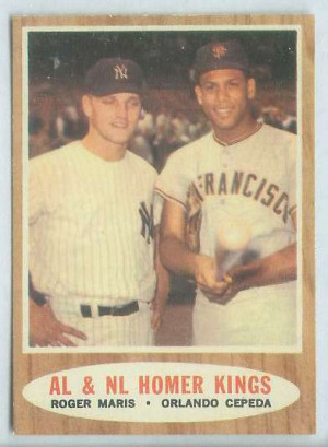 ... HOMER KINGS' [#a] with Orlando Cepeda/Roger Ma Baseball cards value