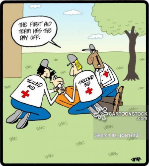 Aid cartoons, First Aid cartoon, funny, First Aid picture, First Aid ...
