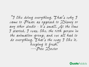 Pete Docter Quotes