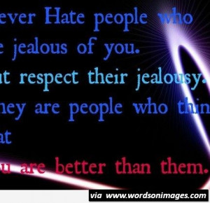 Jealousy quotes quotes for one and all hate and jealousy x