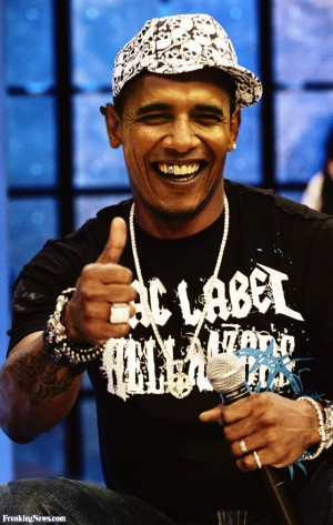 Funny Rapper Pictures Obama rapper