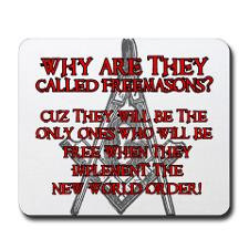 Anti-Masonic Mousepad for