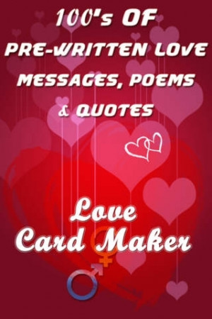 Love Card Maker - Send romantic photo ecard with best quotes and ...