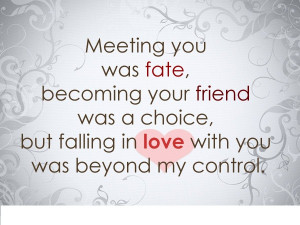 Top 10 Fate Love Quotes