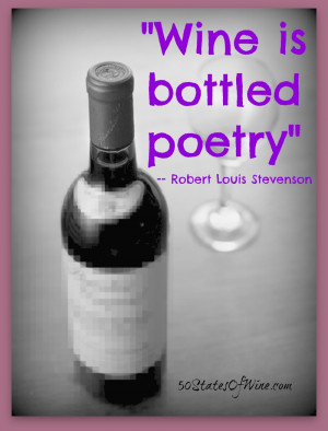 Wine Quote: Robert Louis Stevenson
