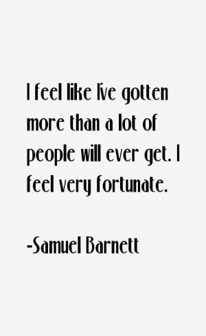Samuel Barnett Quotes & Sayings