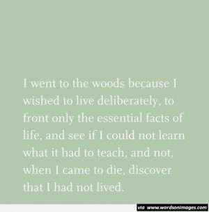 Quote from walden by henry david thoreau