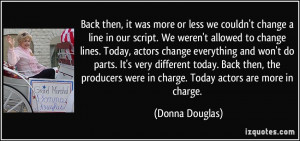 More Donna Douglas Quotes