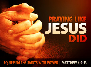 Praying Like Jesus Did Matt. 6:9-13 HD Wallpaper background for your ...