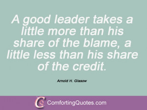 arnold h glasow quotes and sayings