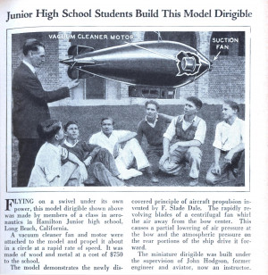 Junior High School Students Build This Model Dirigible | Modern ...