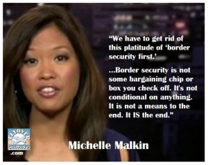 Michelle Malkin -- the GOOD Michelle!