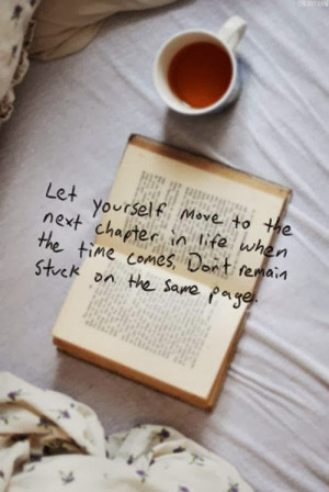 Let Yourself move to the next chapter in life when the time comes, Don ...