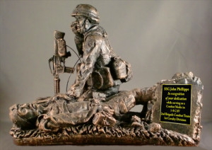 Army Combat Medic Statue