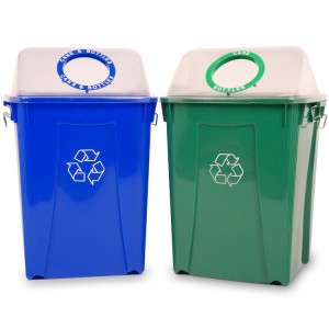 Recycling Container with Lid