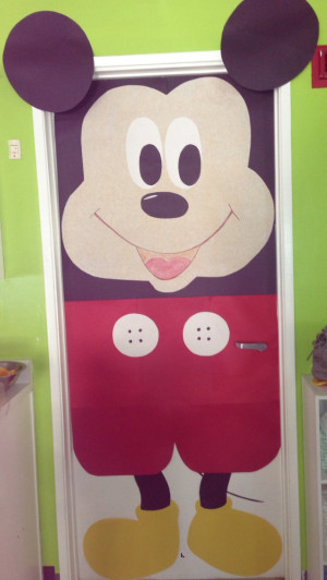 Mickey Mouse Door Preschool: Mickey Mouse Classroom Theme, Doors Decor ...