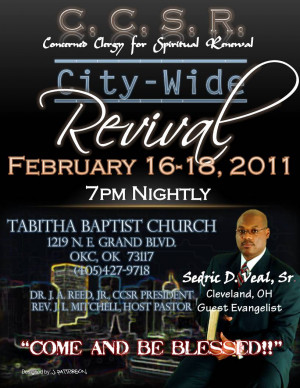 Church Revival Flyers