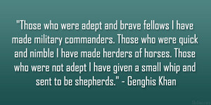 33 Historical Genghis Khan Quotes
