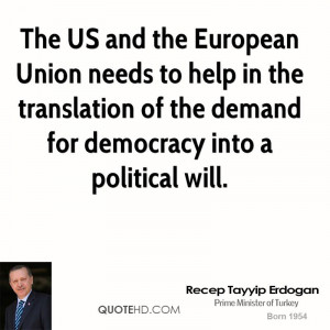 The US and the European Union needs to help in the translation of the ...