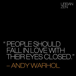 urbanZen #Quote #AndyWarhol