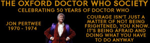 The Fourth Doctor, meanwhile, appears next to a quote from his debut ...
