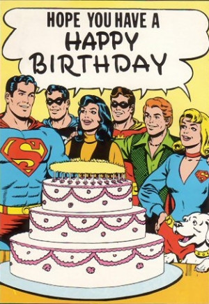 ComicPageOfTheWeekend: Hope you have a Happy Birthday