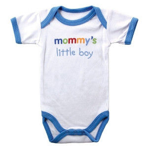 Baby Mall Online - Baby Sayings Bodysuit – Mommy's Little Boy : $3 ...