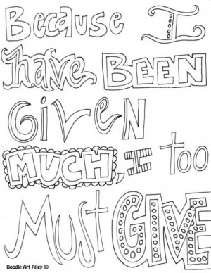 Christian Quotes Coloring Pages. QuotesGram