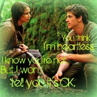 The Hunger Games Gale & Katniss Quote