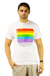 This is our Gay Pride Rainbow tshirt, all of out trendy tees are 100% ...