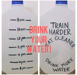 Drink water - eat clean