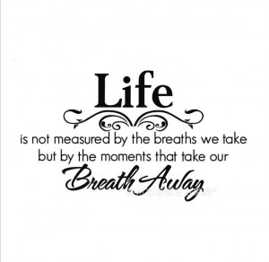 Breath-Away-Life-Removable-Wall-Quote-Inspirational-Mural-Decal-Vinyl ...