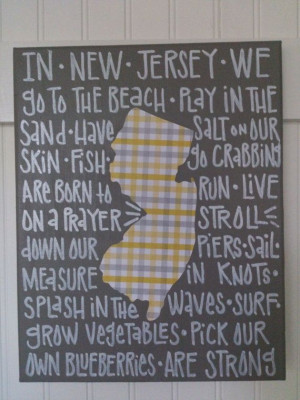 We Are Jersey Strong in Dark Gray and Yellow/Gray by zoegirlgifts, $48 ...