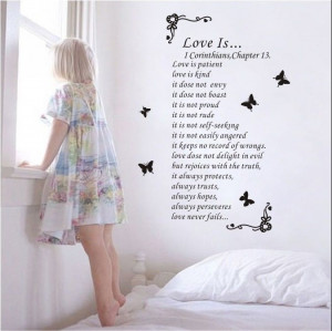 Quote Wall Decal Decor Room Stickers Vinyl Removable DIY Art Paper ...