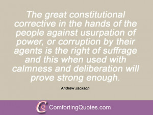 Quotes And Sayings By Andrew Jackson