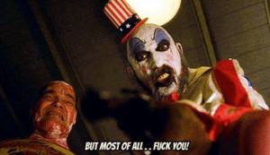 Captain Spaulding: Evil Clowns, Movie Show Animal, Clowns Shoes ...
