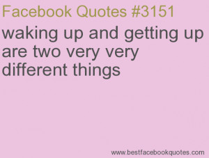 ... two very very different things-Best Facebook Quotes, Facebook Sayings